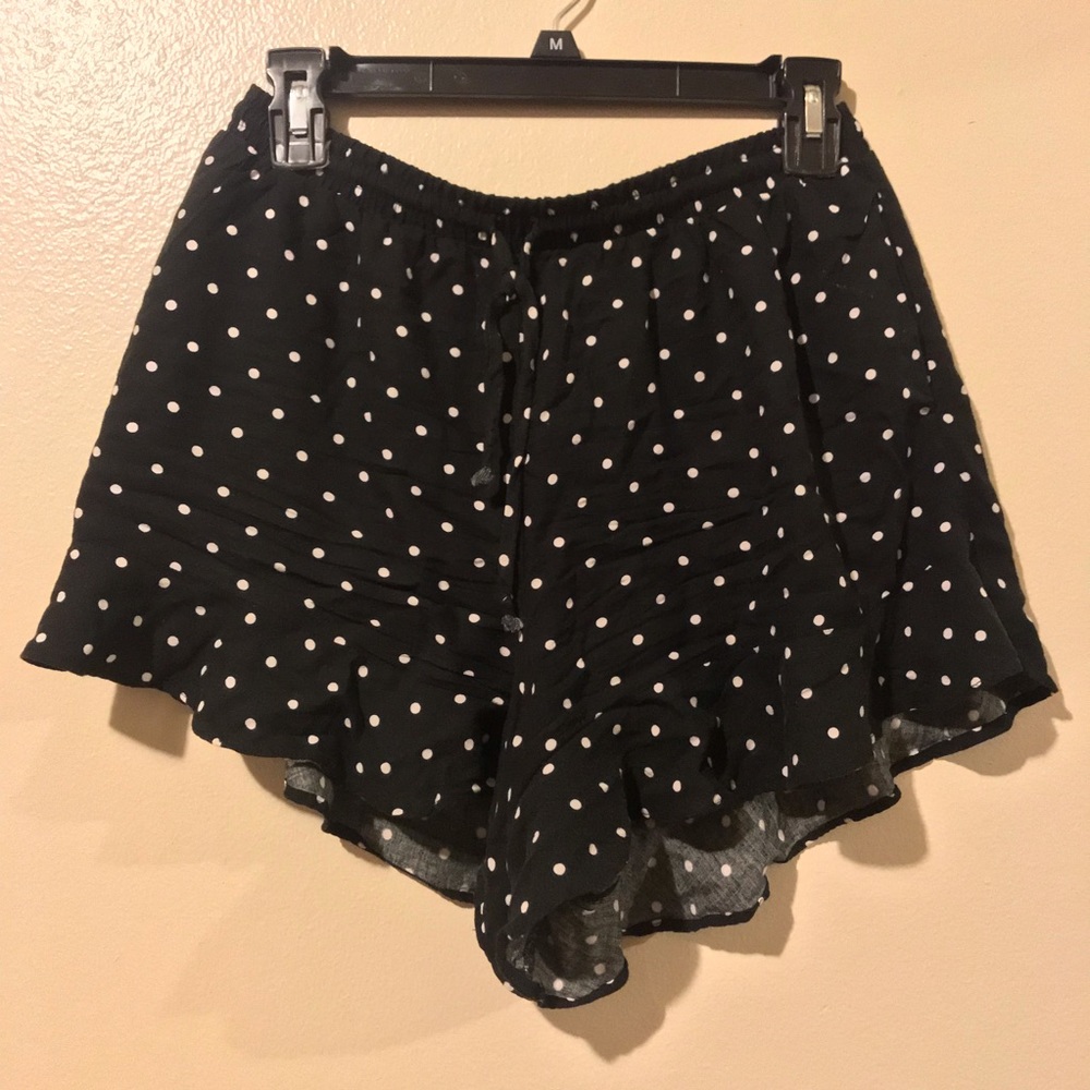 Polka dot shorts